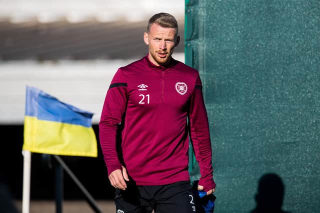 Stephen Kingsley has been one of Hearts' best players this season.