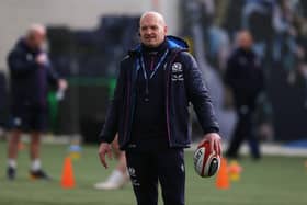 Gregor Townsend says Scotland are "a humble and hard working group".  (Photo by Craig Williamson / SNS Group)