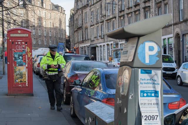 Charges for on-street parking in Edinburgh are set to resume on Monday.