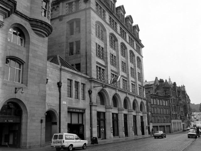 Exterior of the City Art Centre, which opened as an art gallery/exhibition centre in 1980 after a complete interior renovation, having been a fruit and vegetable warehouse previously.