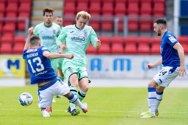 Hibs put in a battling performance to earn all three points against St Johnstone
