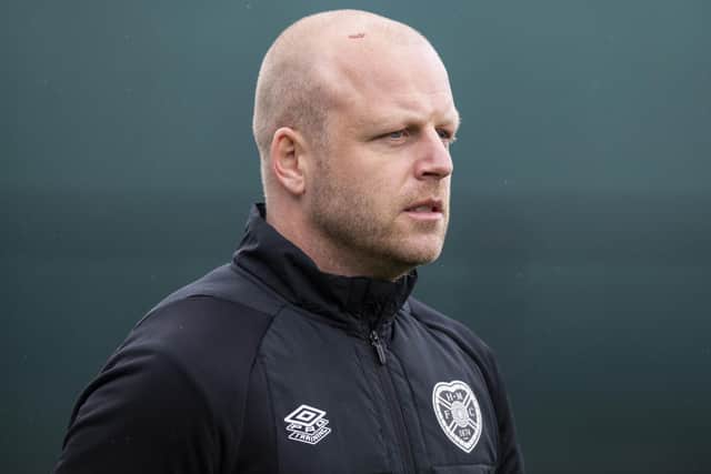 Hearts interim manager Steven Naismith has a clear idea on how he wants the team to play.