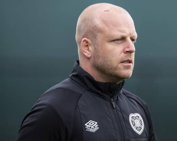 Hearts interim manager Steven Naismith has a clear idea on how he wants the team to play.