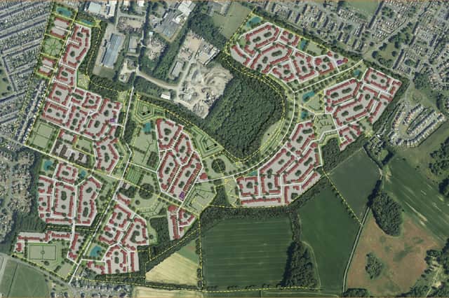 The Lingerwood masterplan has been submitted for planning permission to Midlothian Council.
