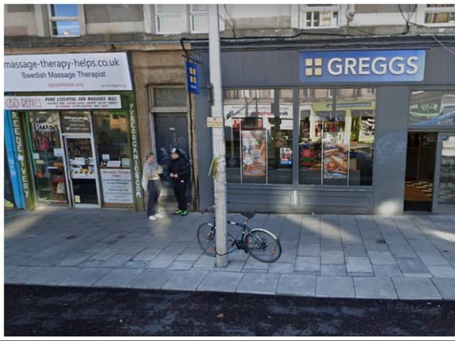 Greggs is permanently closing its bakery store on Leith Walk in Edinburgh. Photo: Google Street View