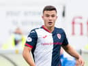 Dylan Tait will continue playing for Raith until January - but Hibs wanted him as a first-team player