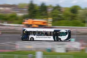 The buses will travel at up to 50mph across the Forth Road Bridge.   
A fleet of five Alexander Dennis Enviro200AV vehicles will cover the 14-mile route. The buses have already completed one million testing miles. The service will now operate on a trial basis until 2025.