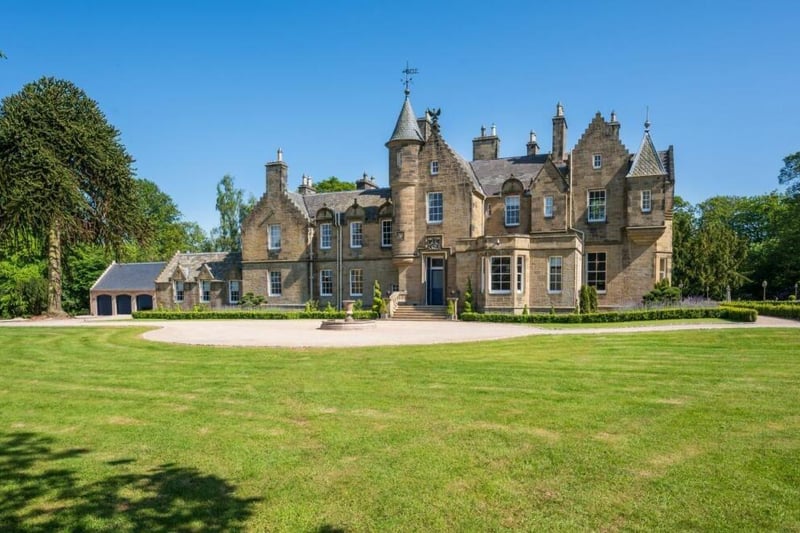 Ormiston Castle is an original Scottish ‘B’ listed baronial house which has been stripped back and fully refurbished whilst maintaining a wealth of period features. Photo: Ellisons