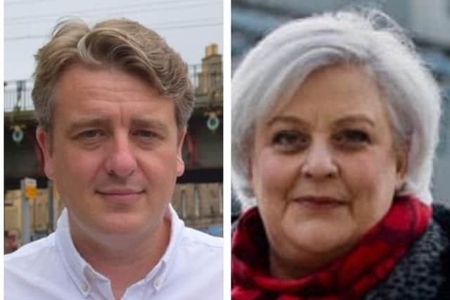Edinburgh councillors Ross McKenzie and Katrina Faccenda have been suspended from the Labour group for eight weeks