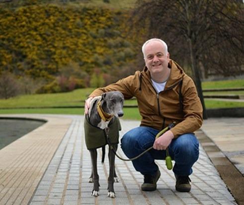 Mid Scotland and Fife Region MSP Mark Ruskell reckons Greyhound Bluesy should be crowned top do, saying: "Bluesy would love to use the Holyrood Dog of the Year 2022 event as an opportunity to raise awareness of key animal welfare challenges and to advocate for strengthened and new rights for fellow furry friends especially her fellow greyhounds."