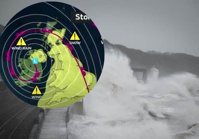 The latest forecast for Scotland as Storm Barra arrives