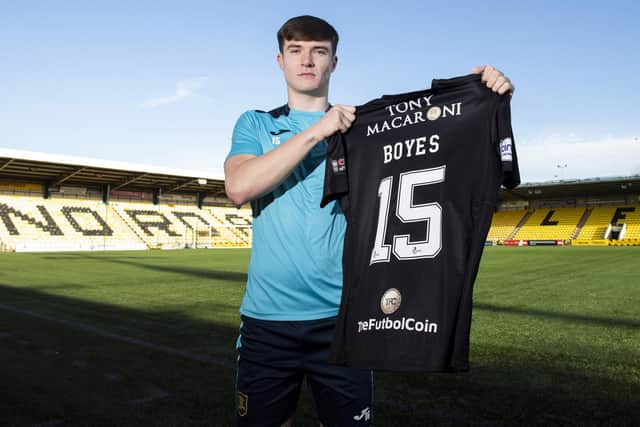 Morgan Boyes has moved to the Tony Macaroni Arena from Liverpool initially on an 18-month contract