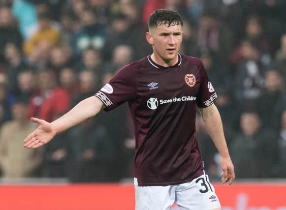 Bobby Burns will leave Hearts after ten appearances for the club. Picture: SNS