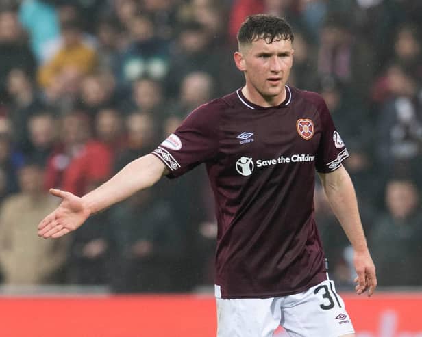Bobby Burns will leave Hearts after ten appearances for the club. Picture: SNS