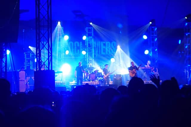 The Proclaimers on stage at Leith Links on Saturday, June 17.