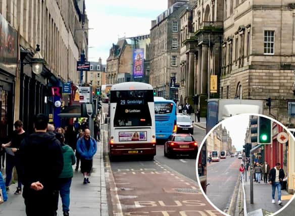 Edinburgh residents called for improved pedestrian conditions on the notoriously busy South Bridge, as one labelled the notoriously busy street  "the worst in Scotland". They said the narrow pavements and high footfall added up to a risk to public safety.  Their comments followed an incident when a 40-year-old man was rushed to hospital after being hit by a bus during peak hour traffic.