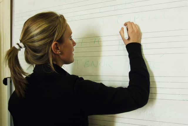 Teachers now face violence and aggression from pupils on a daily basis, according to an EIS survey.  Picture: Sean Bell.