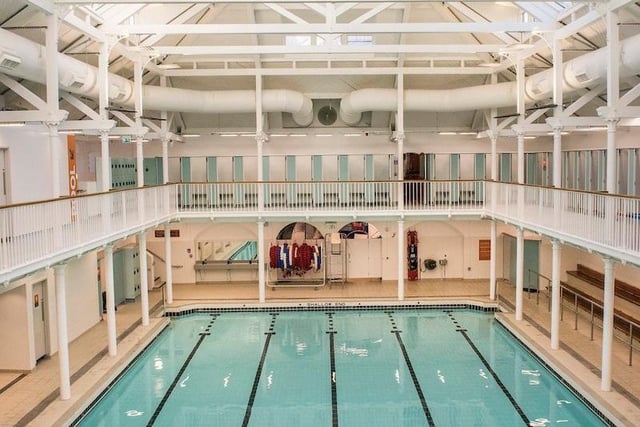 Dalry Swim Centre at Caledonian Crescent, pictured in January 2019 in fine fettle having undergone a major refurbishment.