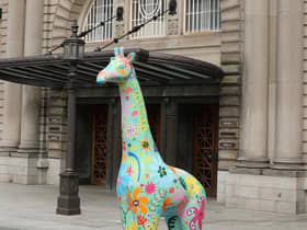 Standing outside Usher Hall, this colourful artwork depicts a range of flowers to symbolise rebirth, recovery and new beginnings.