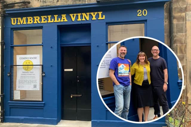 Edinburgh's Umbrella Vinyl record store is set to open in August