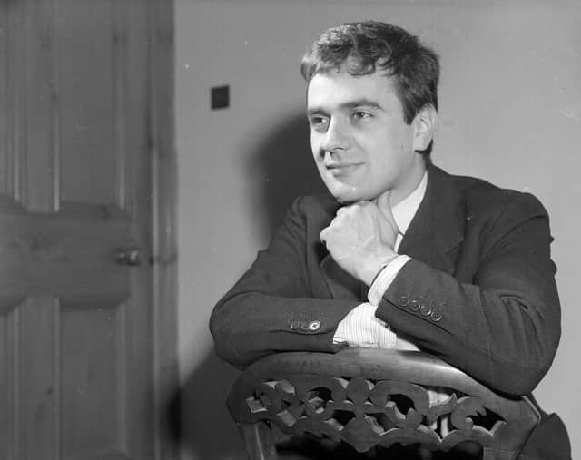 Pianist, comedian and actor Dudley Moore during the Edinburgh Festival Fringe in 1960.