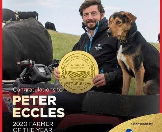 Award winning farmer: Peter Eccles