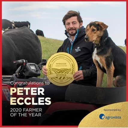 Award winning farmer: Peter Eccles