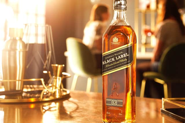 Diageo has a vast portfolio that includes Johnnie Walker whisky, above, Guinness stout and Smirnoff vodka.