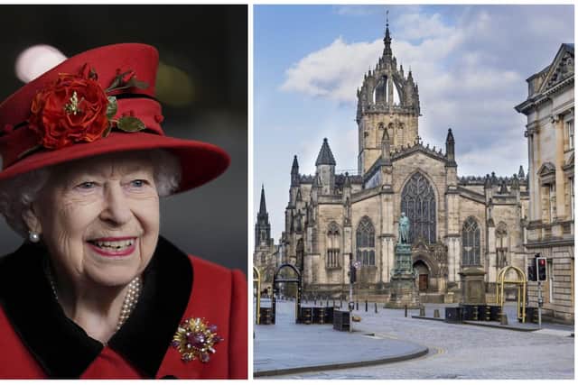 The Queen's body will be moved to Edinburgh from Balmoral, where it will lie in rest for 24 hours at St Giles Catherdral on the Royal Mile.