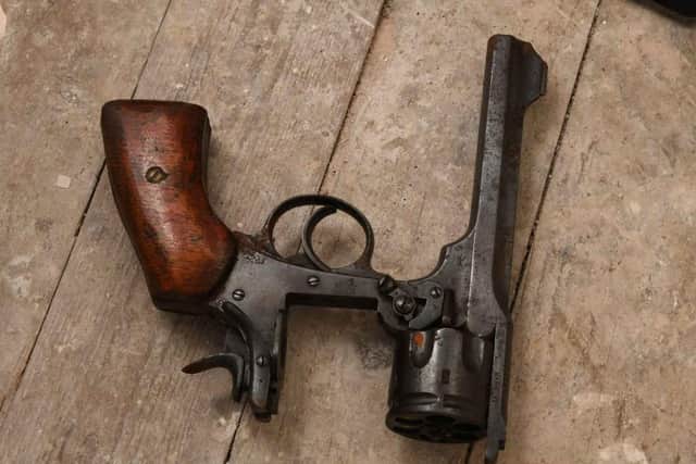 Deadly: Revolver seized from Sean Gillan