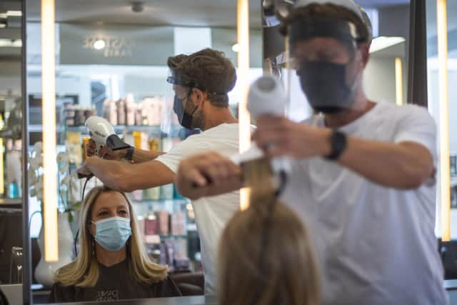Hairdressers will put safety measures in place to prevent the possible spread of Covid-19