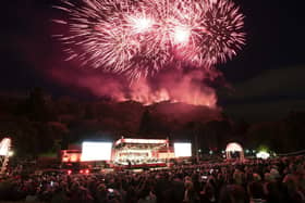 The festival fireworks concert in 2018. Photo by Andrew O'Brien.