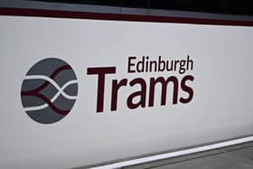 Edinburgh's tram line was extended by three miles from the city centre to Newhaven, with the new line opening to the public in June this year. Photo by John Devlin.