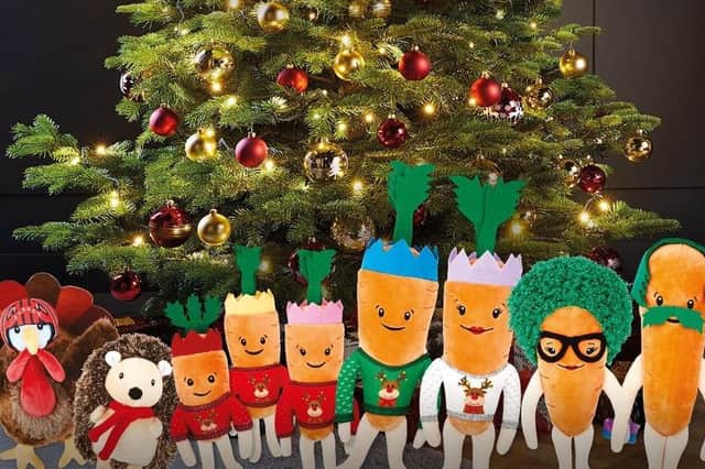 Kevin the Carrot soft toys have become popular due to Aldi’s Christmas adverts (Aldi Facebook)