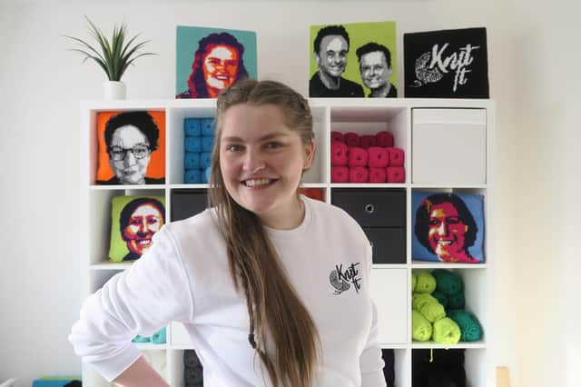 Also on the list of Scottish winners is Lucy Fisher, founder of Knit It, who is aiming to inspire a new digital-savvy generation of knitters through her Knit It platform. Picture: contributed.