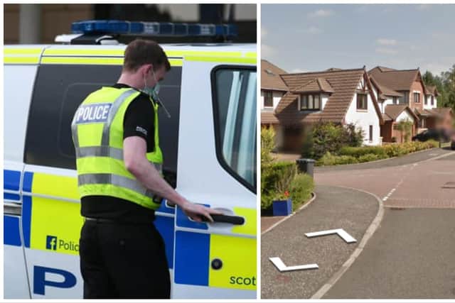 Police received a report of a house having been broken into in Woodrush Glade, Livingston, on June 26.