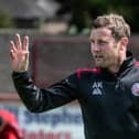 Andy Kirk wasn't pleased with Brechin's first leg performance