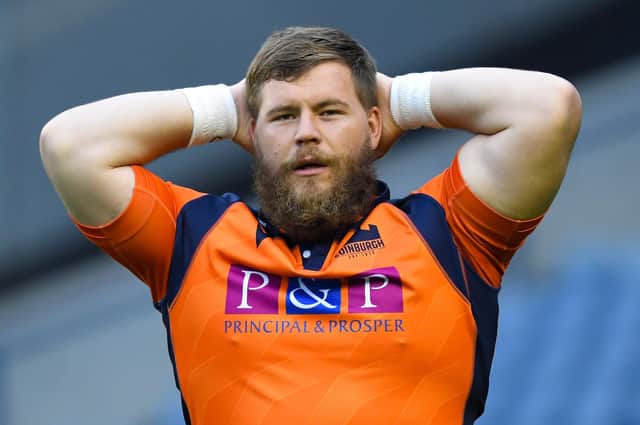 Edinburgh loosehead prop Boan Venter scored a hat-trick of tries but ended up on the losing side