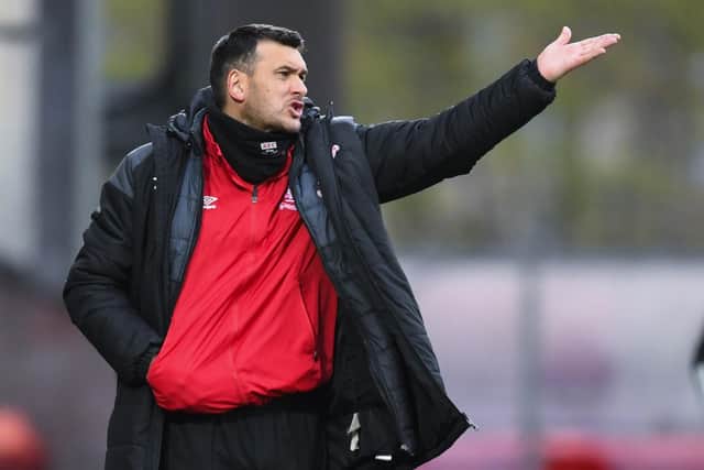 Ian Murray is in charge of Airdrieonians, who are top of the cinch League One table. Picture: SNS