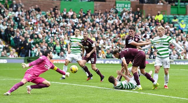 Live coverage of the Premier Sports Cup clash between Celtic and Hearts. (Photo by Rob Casey / SNS Group)