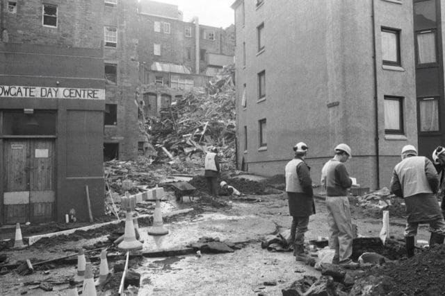 In October 1989, the Guthrie Street gas explosion caused the collapse of a tenement and claimed the lives of 21-year-old student Nicola Donnelly and 35-year-old lecturer Peter Small.