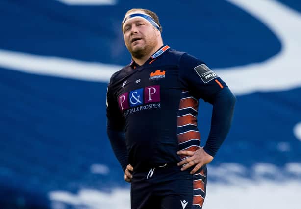 Willem Nel helped Edinburgh to a 10-7 win over Glasgow Warriors at BT Murrayfield on Saturday. Picture: Ross Parker/SNS