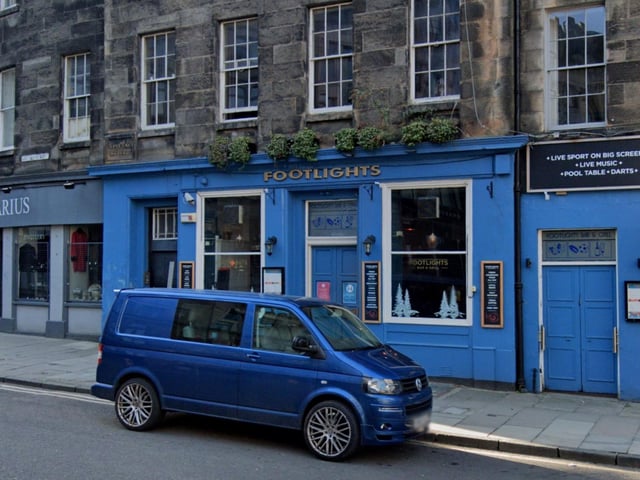 Footlights Bar and Grill in Spittal Street is a great choice for the Women's World Cup Final - or indeed any other sporting event - with two giant laser screens and six large TVs. If you're feeling peckish, they serve tasty Scottish pub grub, including burgers.