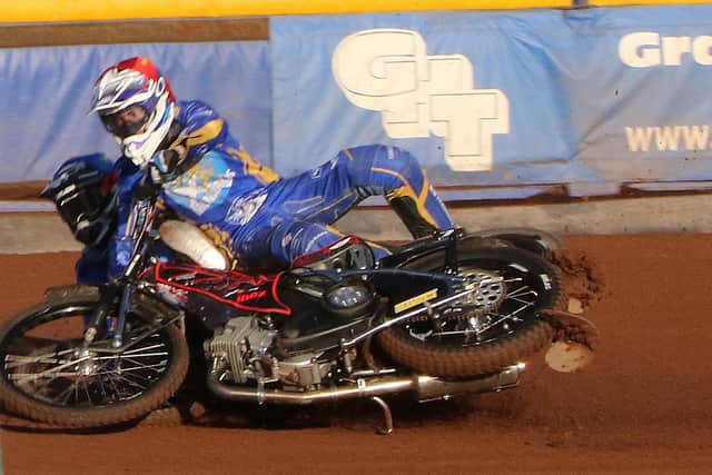 Monarchs duo Jacob Hook, red, and James Sarjeant collide in Friday night's win over Redcar at Armadale. However, Sarjeant faces a lengthy spell out after suffering a broken shoulder blade and four broken ribs Picture: Jack Cupido