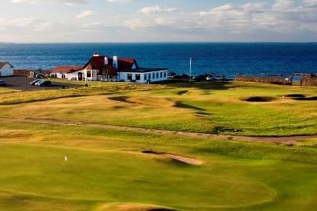 Dunbar Golf Club hosted its first Edinburgh & East of Scotland Golfers' Alliance event after an 11-year gap and it proved a memorable day for a host club member Neil Gordon. Picture: Dunbar Golf Club