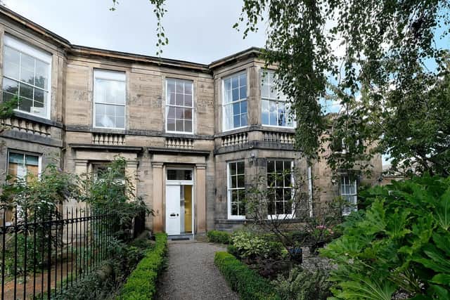 The villa’s facade faces onto Grange Road. Image: Mike Dooley