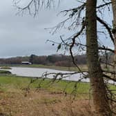 Looking towards the main car park at the new Drumtassie coarse fishery. Picture: Nigel Duncan