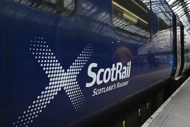 Rail passengers are facing disruption after a person was hit by a train between Camelon and Stirling. (Pic: John Devlin)
