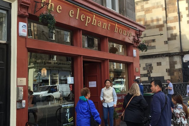 JK Rowling wrote Harry Potter in The Elephant House cafe on George IV Bridge. Fans flock to the cafe that many see as the 'birthplace' of Harry Potter.