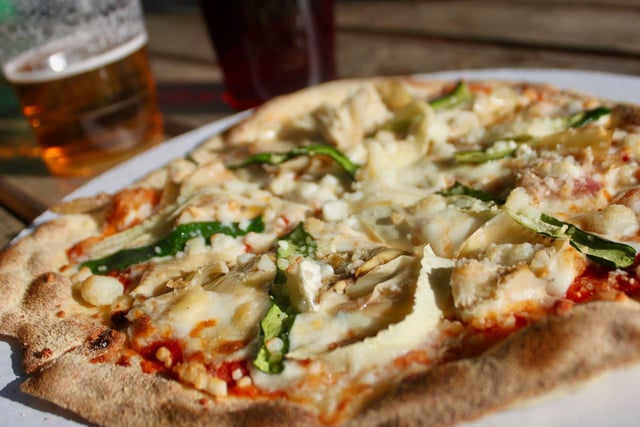 Paddle and Peel serves up wood-fired pizza with a variety of delicious toppings.